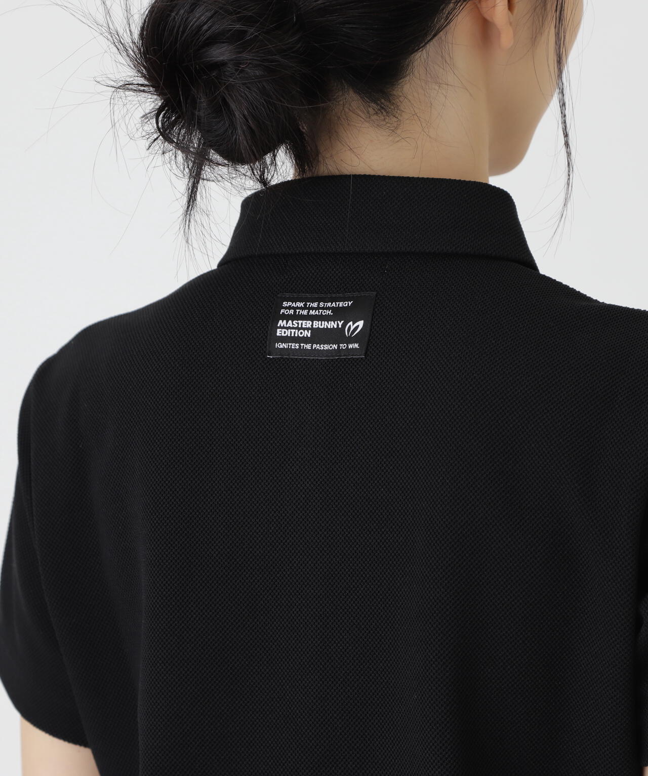 針抜きメッシュ半袖ポロシャツ (WOMENS) | MASTER BUNNY EDITION