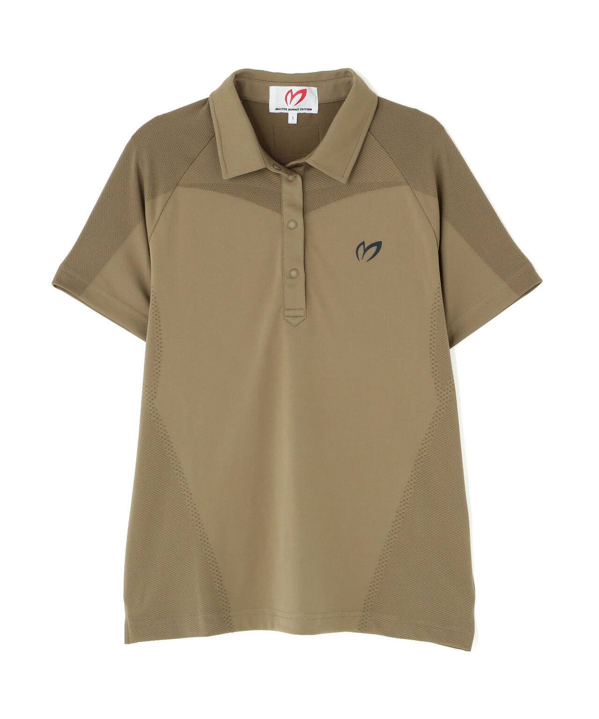 コンピュータージャガード半袖ポロシャツ (WOMENS)