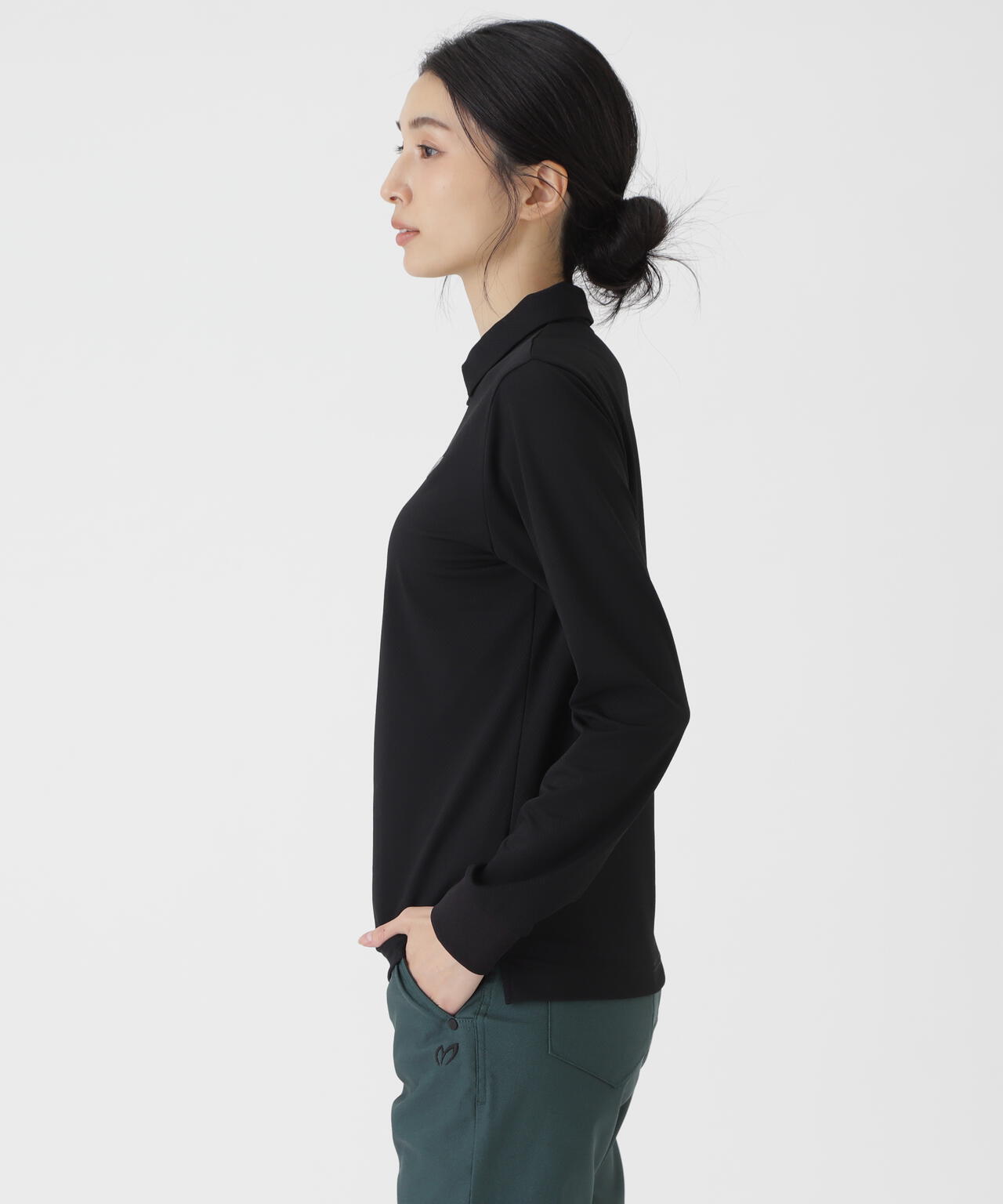 トリコット長袖ポロシャツ (WOMENS) | MASTER BUNNY EDITION（マスター