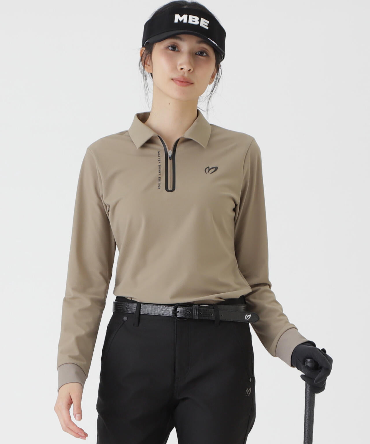 トリコット長袖ポロシャツ (WOMENS) | MASTER BUNNY EDITION（マスター