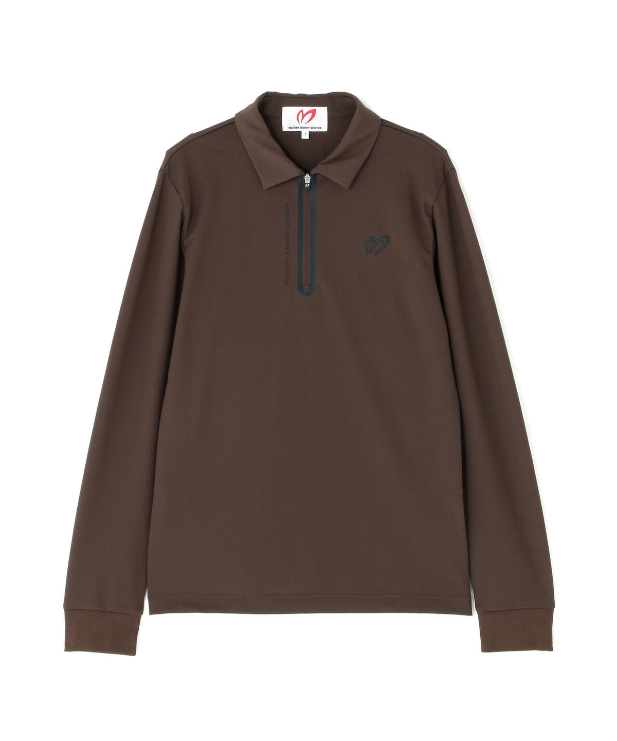 トリコット長袖ポロシャツ (WOMENS)
