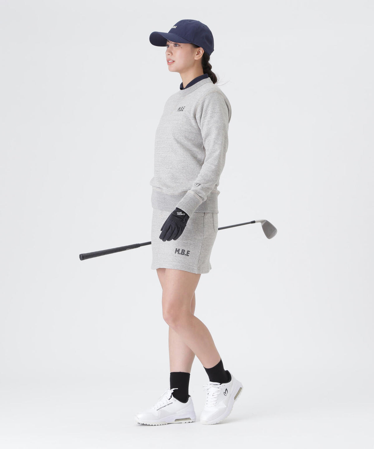 [VINTAGE CASUAL]ビンテージスワギークルーネックスウェットプルオーバー (WOMENS)