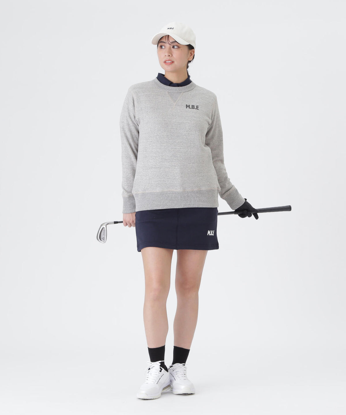 [VINTAGE CASUAL]ビンテージスワギークルーネックスウェットプルオーバー (WOMENS)