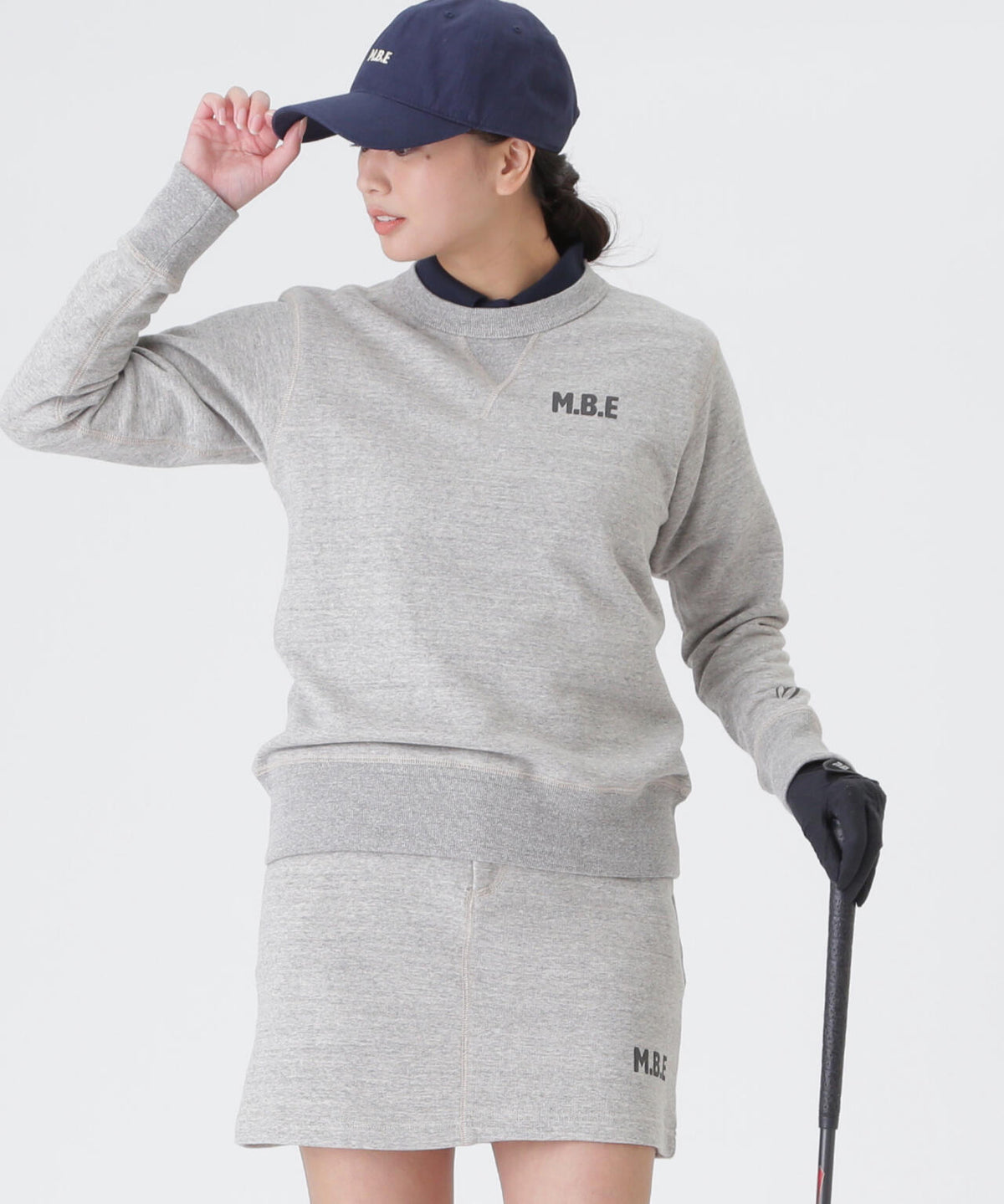 [VINTAGE CASUAL]ビンテージスワギークルーネックスウェットプルオーバー (WOMENS)