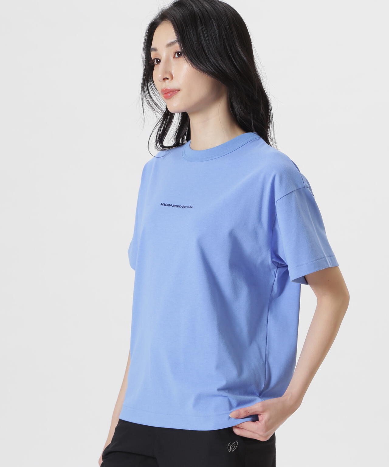 リサイクルストレッチジャージ半袖Tシャツ | MASTER BUNNY EDITION