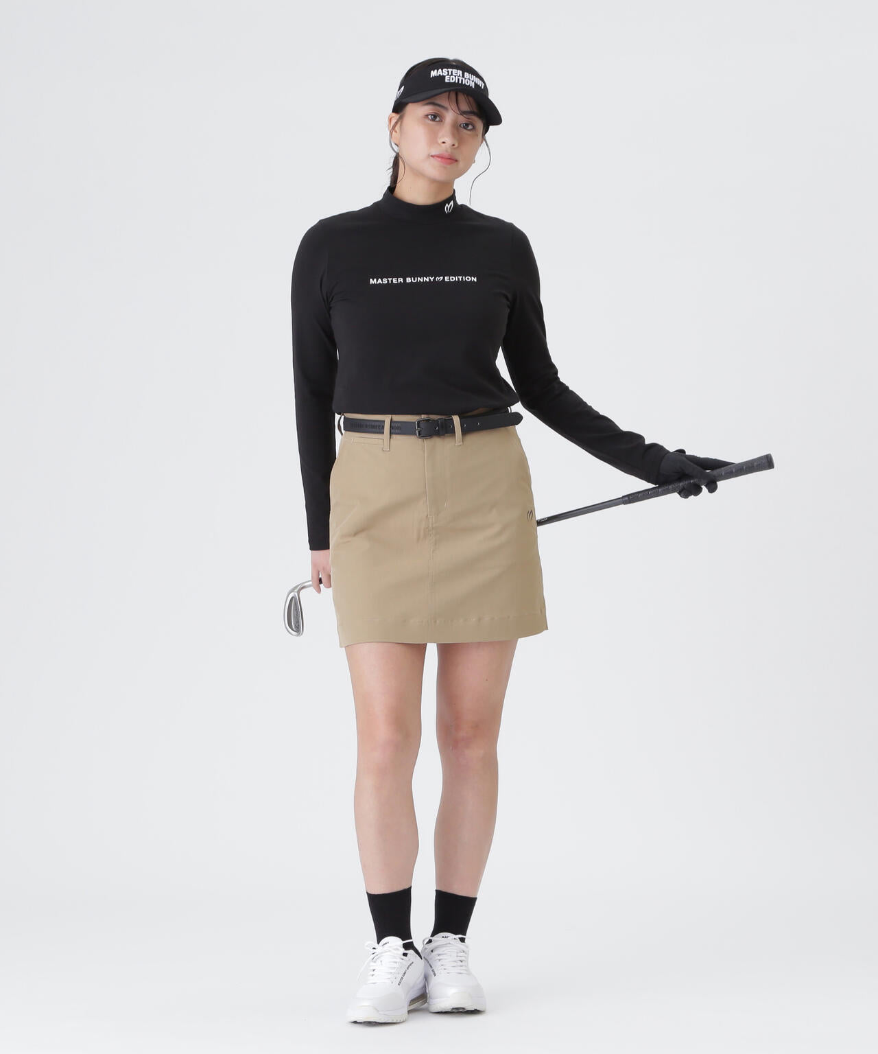 スーピマベア天長袖ハイネックカットソー (WOMENS) | MASTER BUNNY