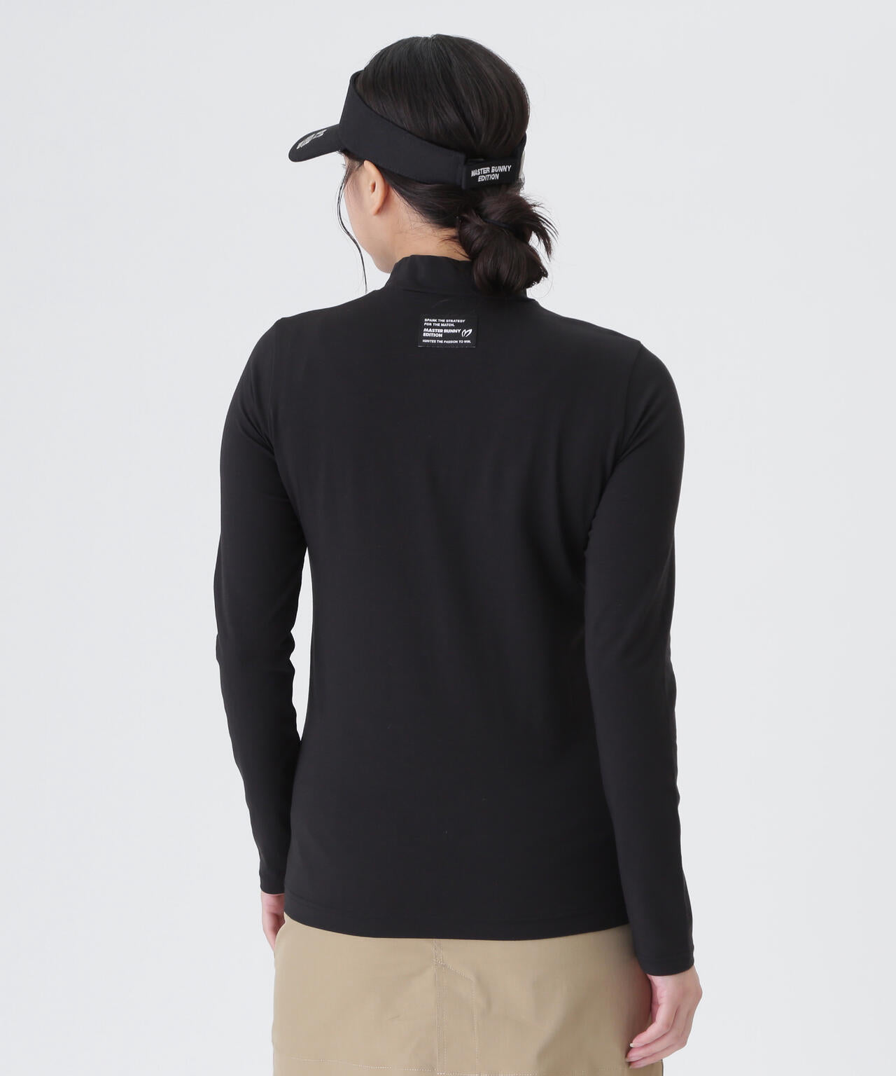 スーピマベア天長袖ハイネックカットソー (WOMENS) | MASTER BUNNY