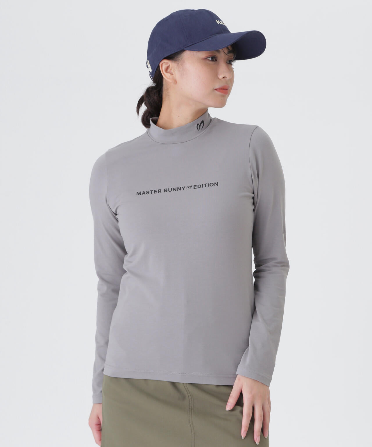 MASTER BUNNY EDITION MBE あったかハイネックセーター☆ スーピマベア天長袖ハイネックカットソー (WOMENS) | MASTER BUNNY