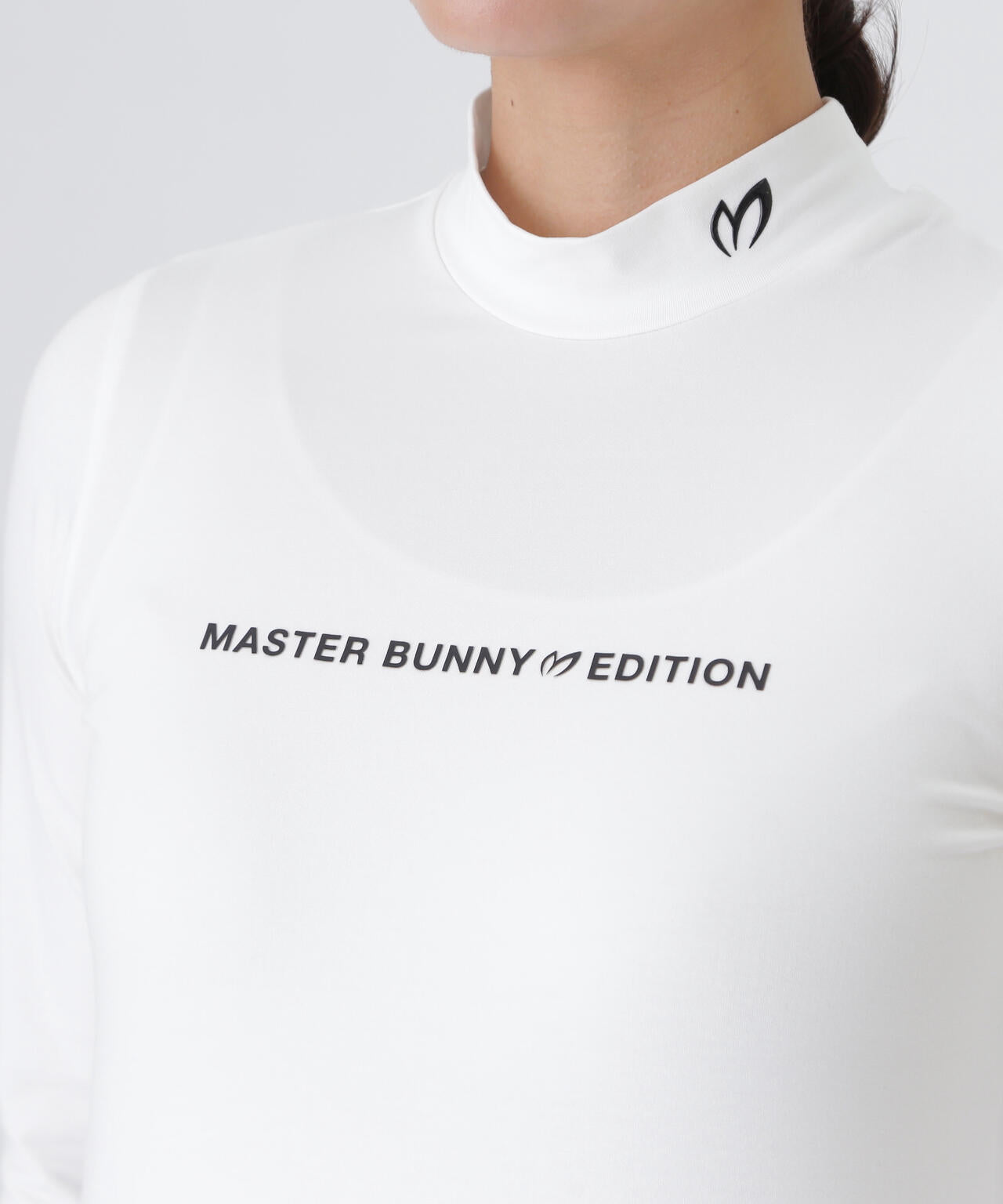 スーピマベア天長袖ハイネックカットソー (WOMENS) | MASTER BUNNY