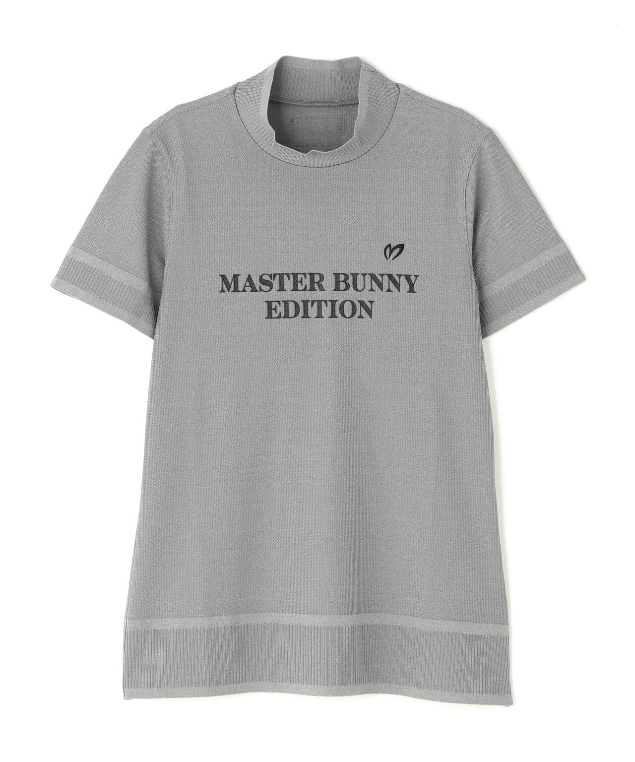 リブスタート半袖ハイネックカットソー | MASTER BUNNY EDITION