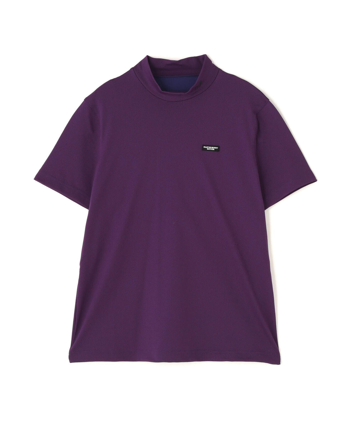 トリコットメッシュ半袖ハイネックカットソー (WOMENS)
