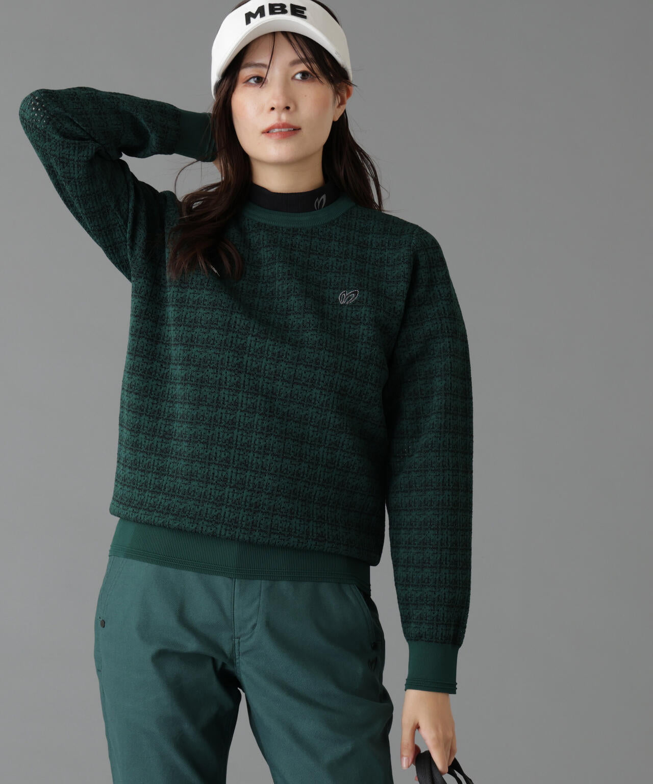 クルーネックニットプルオーバー (WOMENS) | MASTER BUNNY EDITION