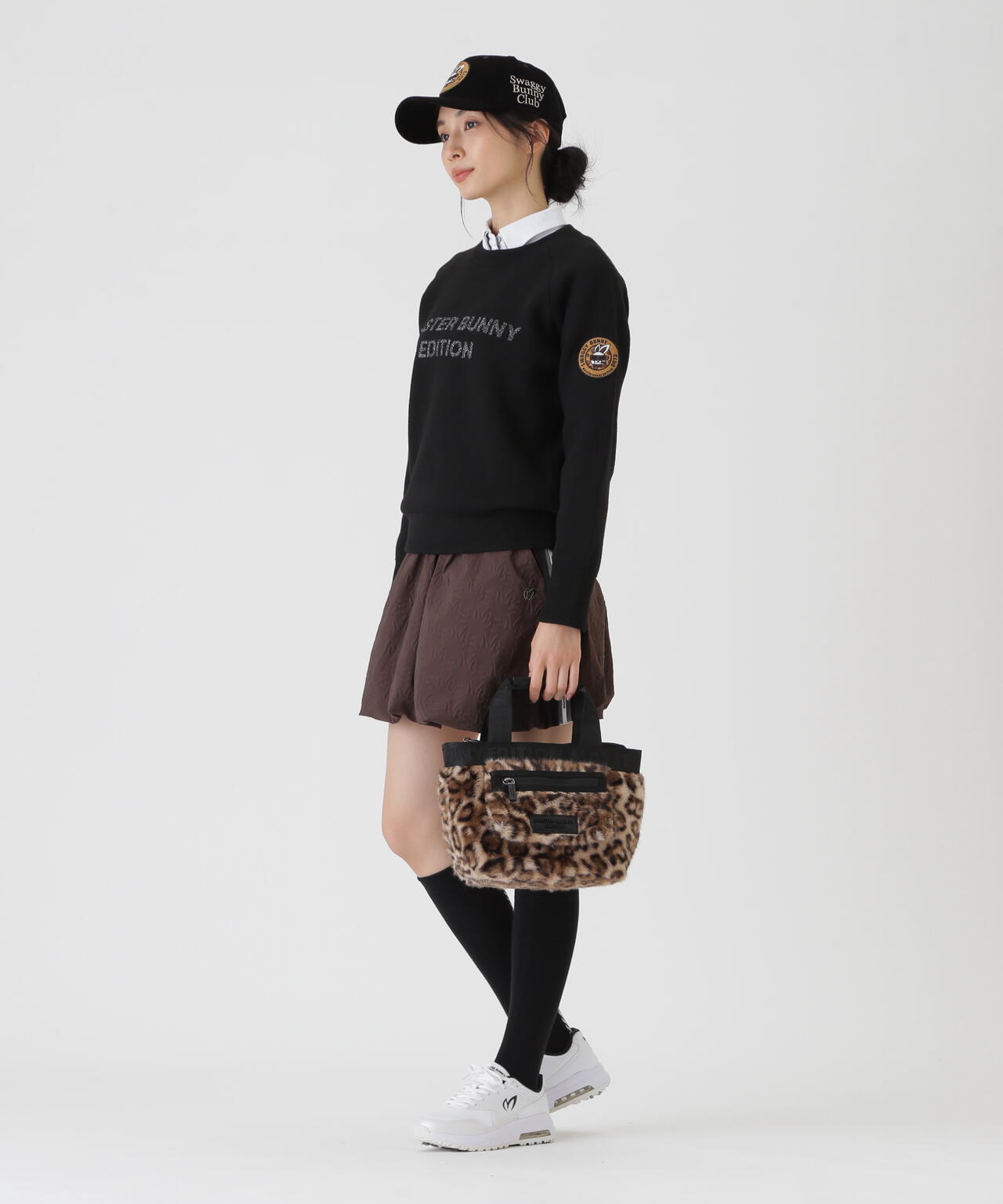 マスターバニーエディション ドライビングシューズ 花 総柄 27cm スウェード Exclusive] SBC“LUXE” knit (WOMENS) | MASTER BUNNY EDITION