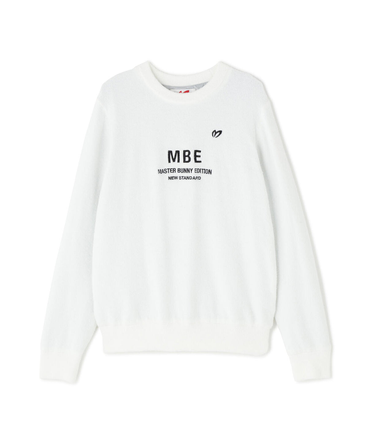 ナイロンフェザーニットクルーネックプルオーバー (WOMENS)