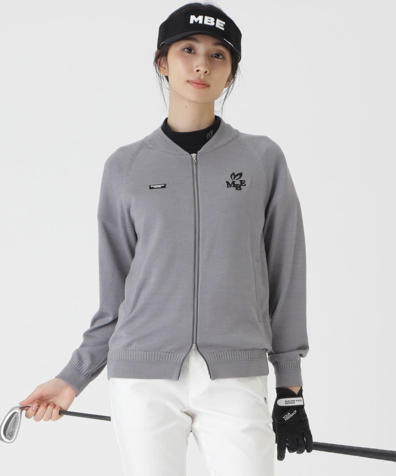 ウールコアスパンニットブルゾン (WOMENS) | MASTER BUNNY EDITION