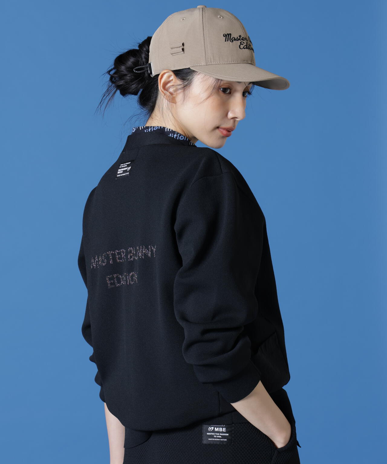 布帛使いカーディガンニット (WOMENS) | MASTER BUNNY EDITION
