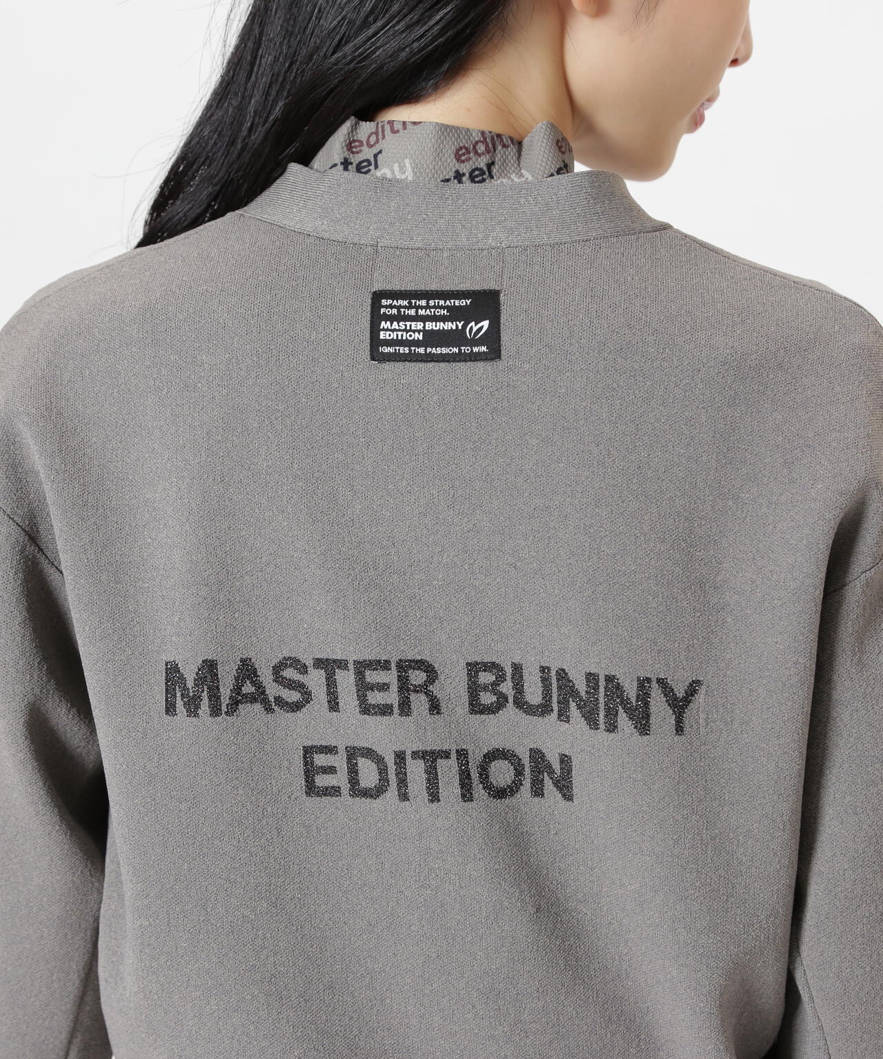 布帛使いカーディガンニット (WOMENS) | MASTER BUNNY EDITION