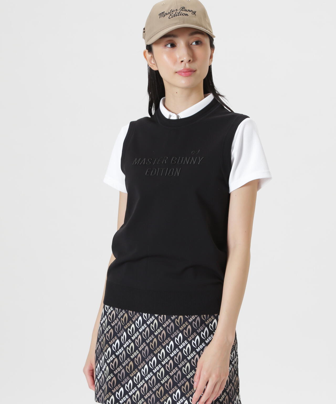クルーネックニットベスト (WOMENS) | MASTER BUNNY EDITION（マスター