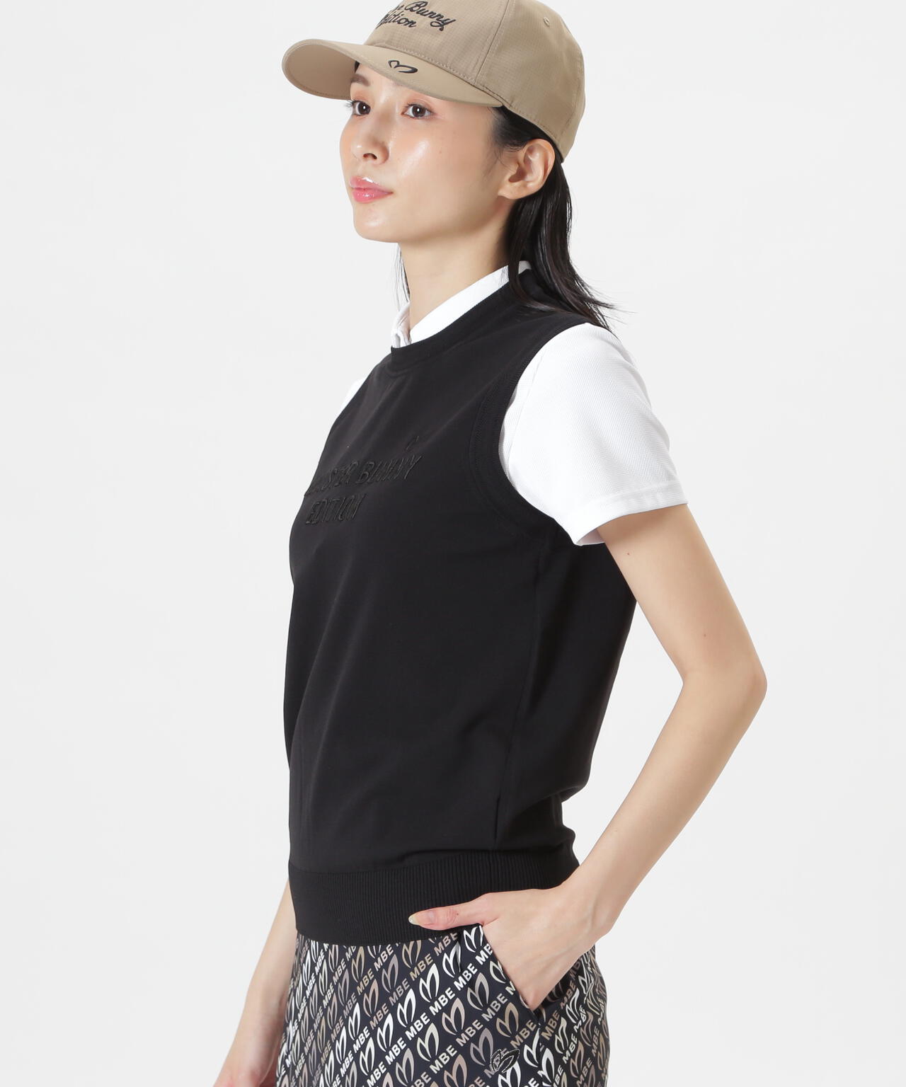 クルーネックニットベスト (WOMENS) | MASTER BUNNY EDITION（マスター