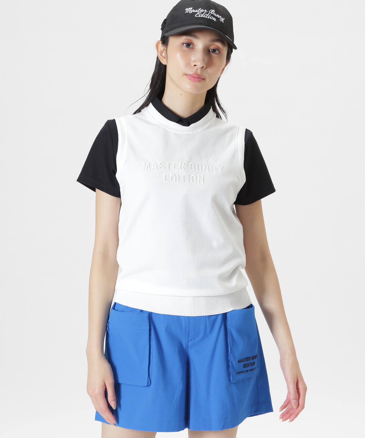 クルーネックニットベスト (WOMENS) | MASTER BUNNY EDITION（マスター