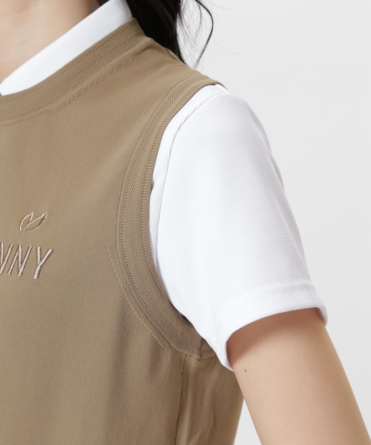 クルーネックニットベスト (WOMENS) | MASTER BUNNY EDITION（マスター