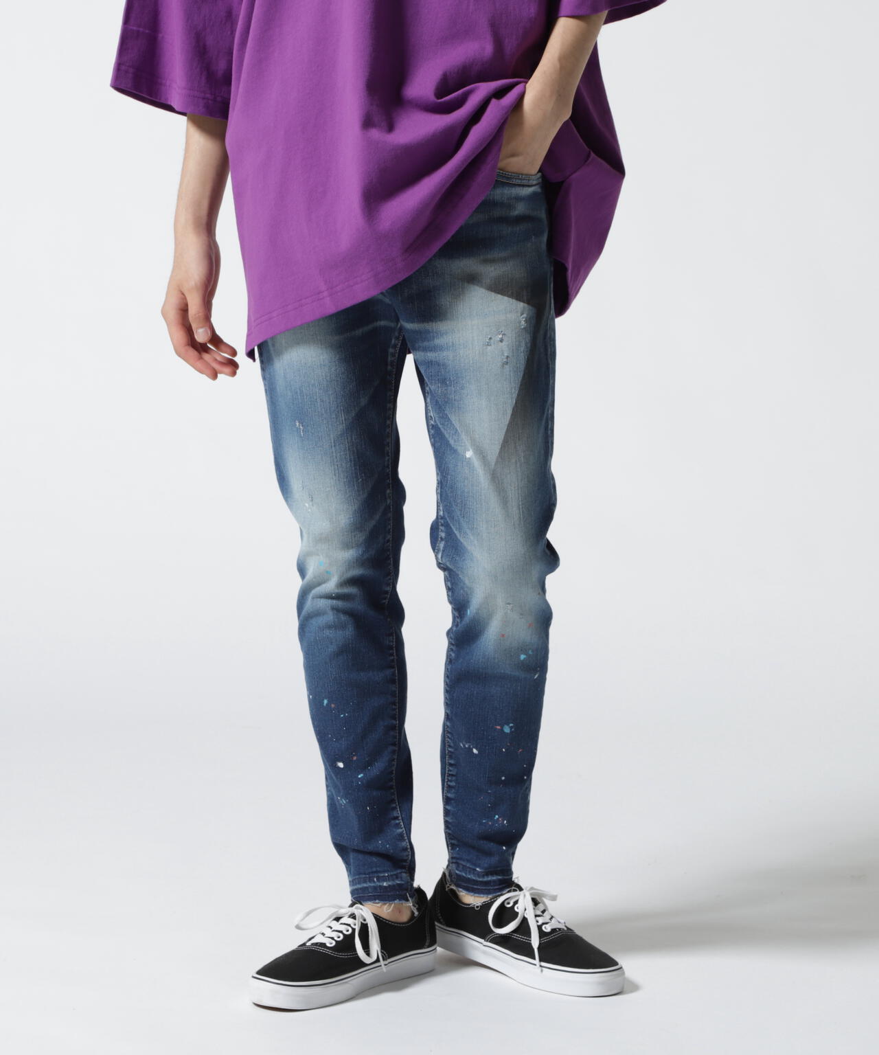 SURT/サート　STAR PAINT DENIM