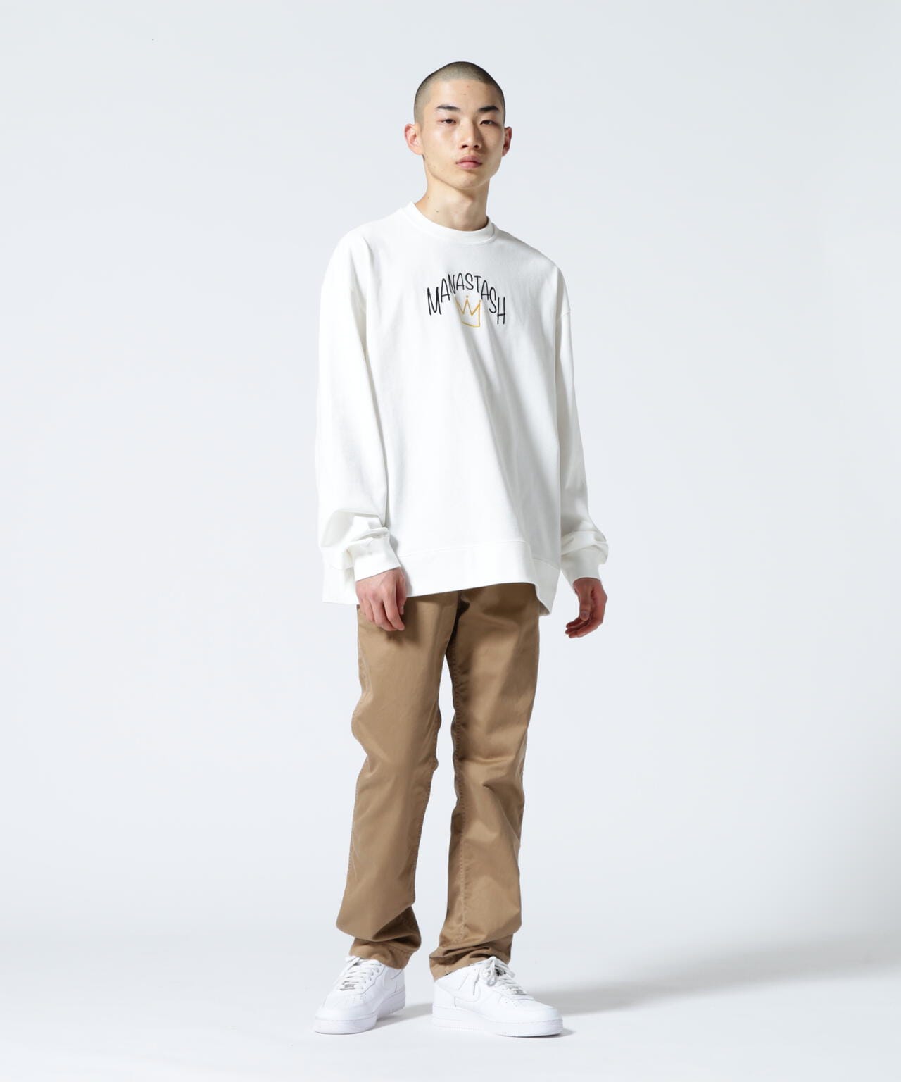 MANASTASH/マナスタッシュ　MS SEAM TEE