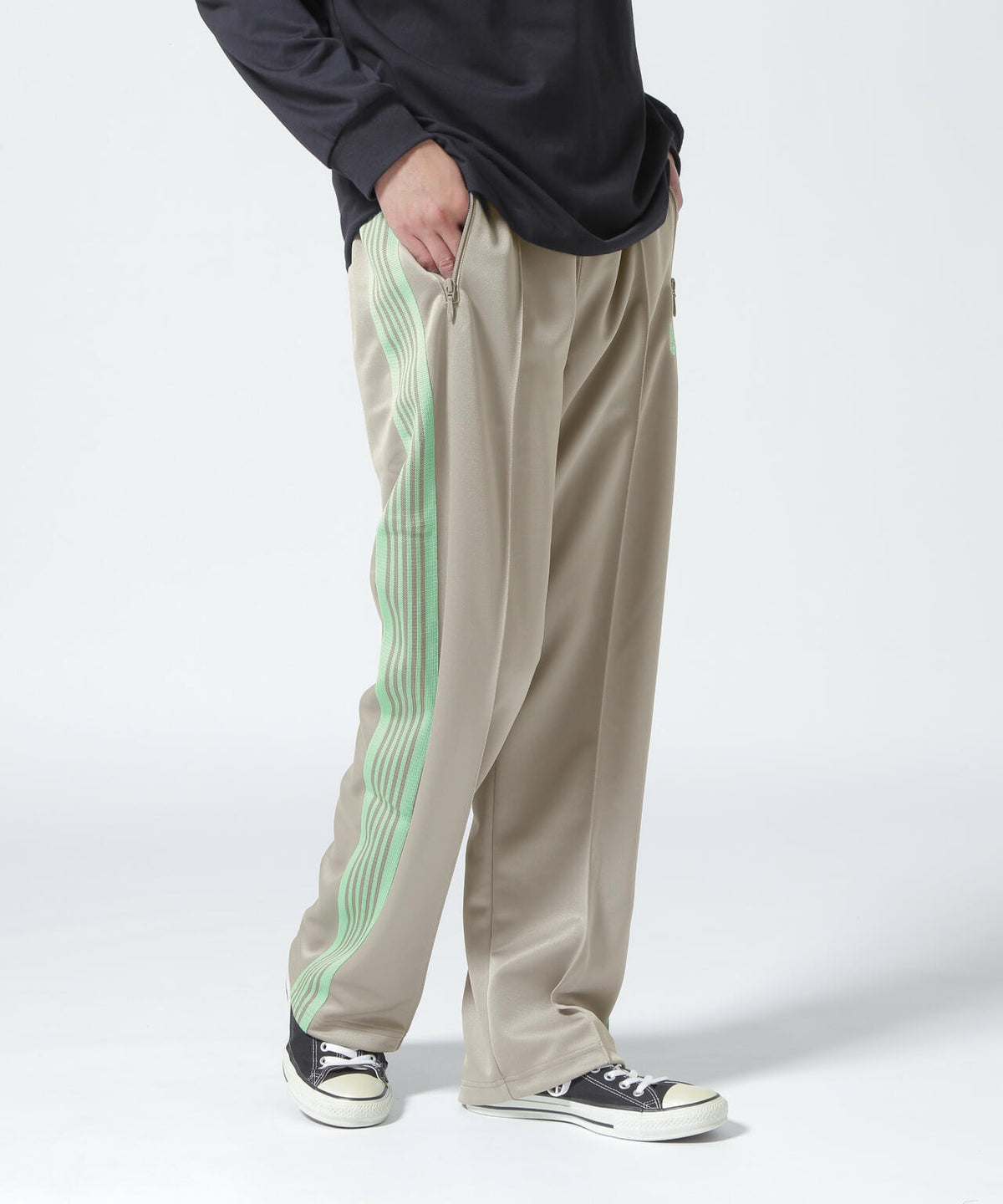 Needles/ニードルズ 別注TRACK PANT - POLY SMOOTH | BEAVER（ビーバー 