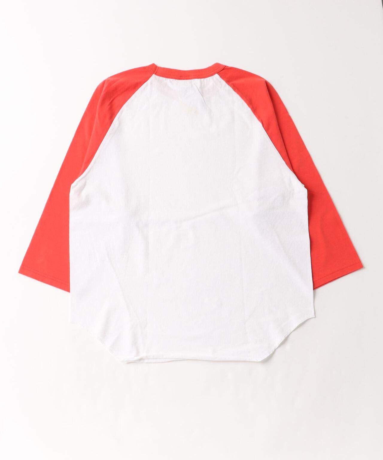 WALLA WALLA SPORT/ワラワラスポーツ　3/4 baseball Tee 2tone　ラグランスリーブティー