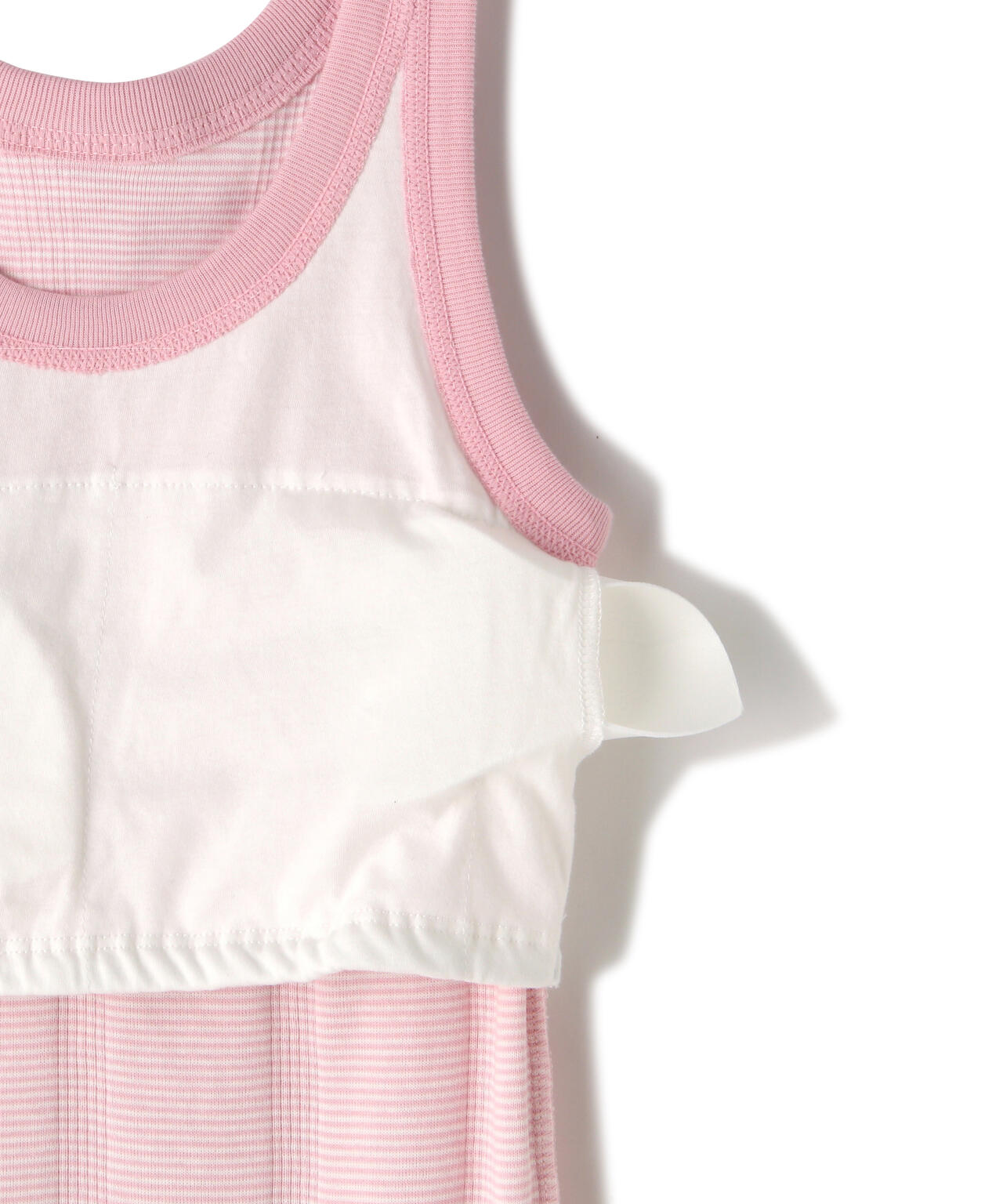 【ミーさま専用】ハートプリントセパレートタンクトップ　Sサイズ Miller/ミラー PRIB CUP US TANK TOP Pリブタンクトップ カップ付き