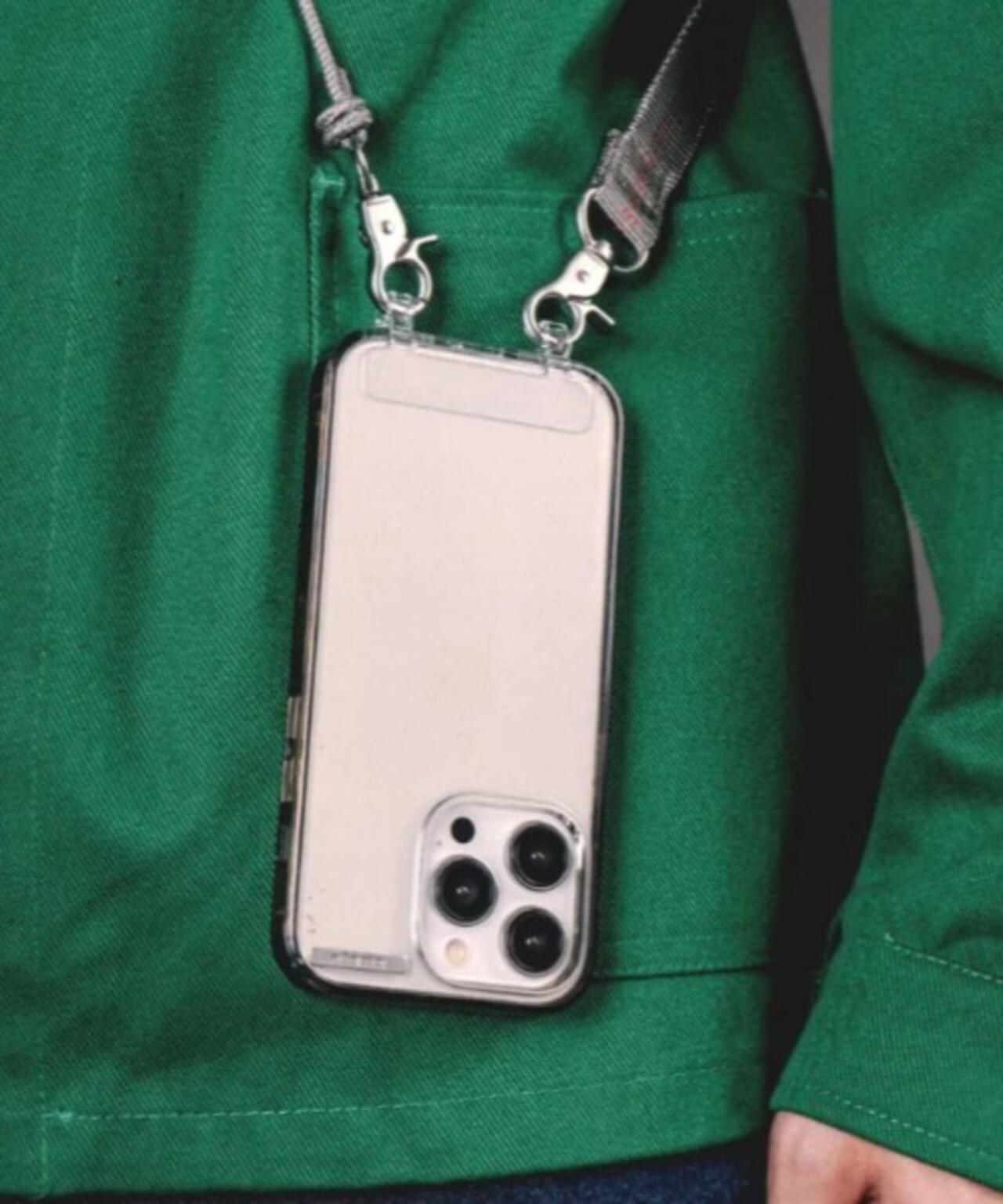 Topologie Bump Phone Cases Smoke Clear iPhone14Pro | BEAVER