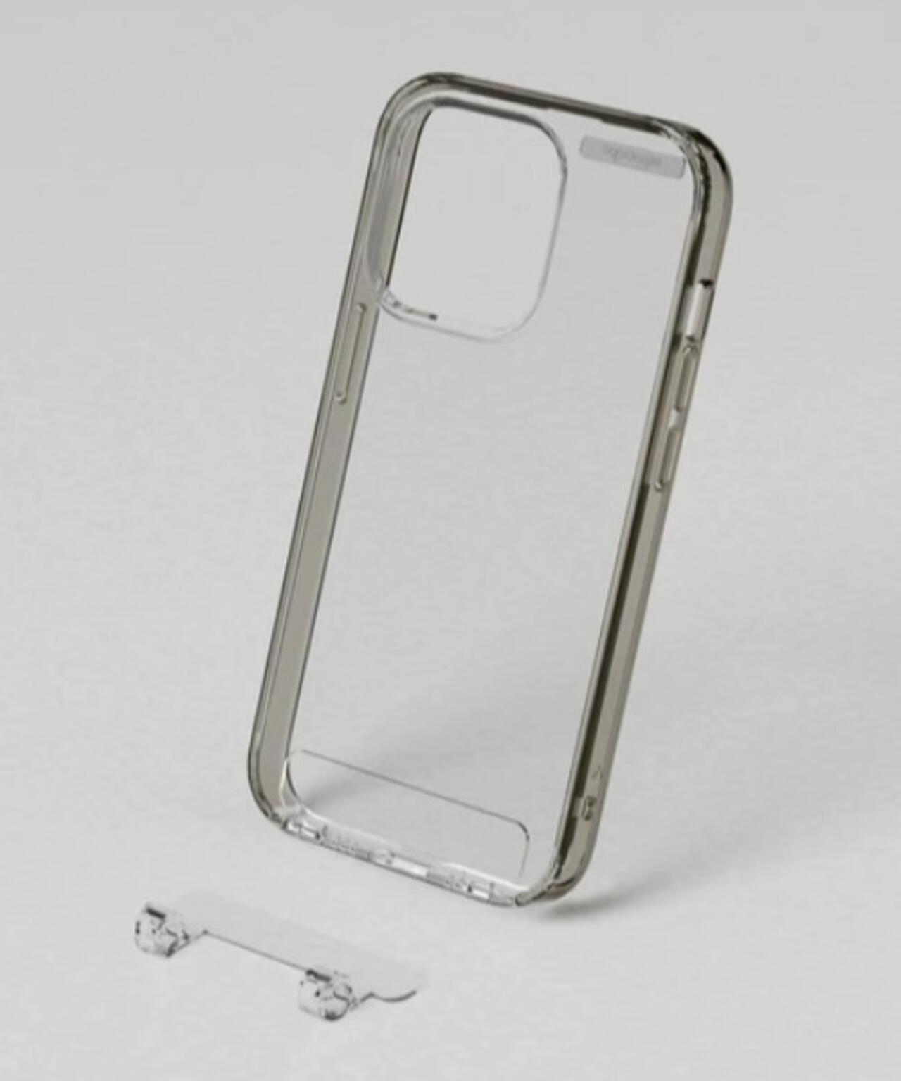 Topologie Bump Phone Cases Smoke Clear iPhone14Pro | BEAVER