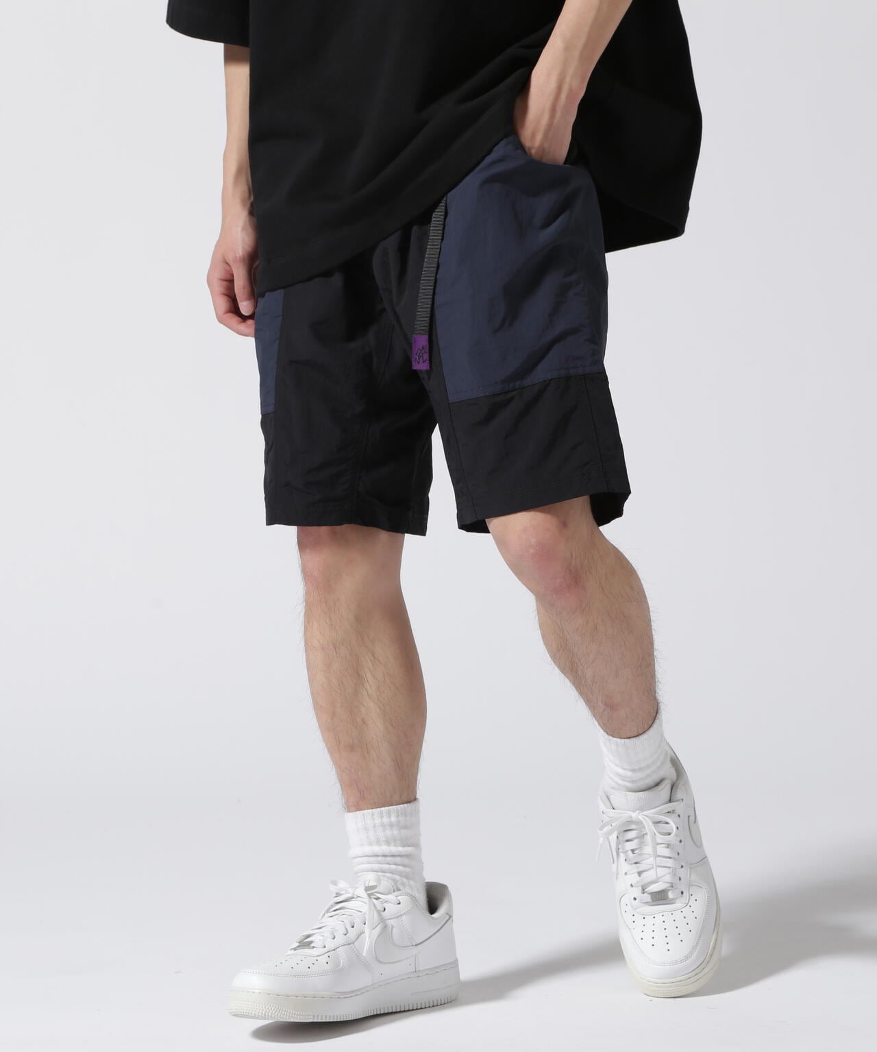 Gramicci BEAVER 別注ショーツ XLサイズ GRAMICCI&frasl;グラミチ 別注GRAMICCI GEAR SHORTS - ネイビー &frasl; S