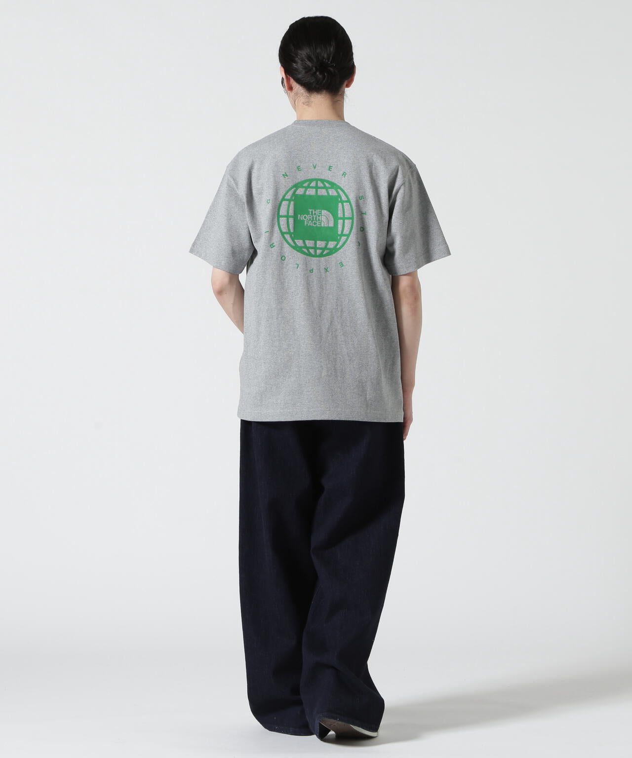 THE NORTH FACE/ザ・ノース・フェイス S/S GEO Square Logo Tee