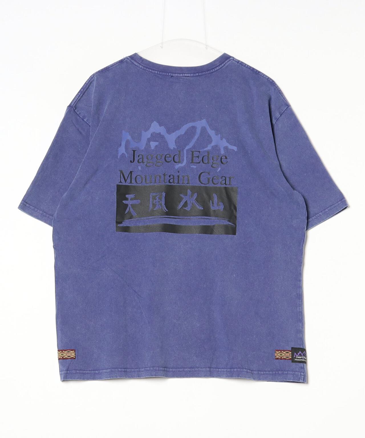 Jagged Edge Mountain Gear/ジャギッドエッジマウンテンギア　”天風水山” PRINT S/S TEE