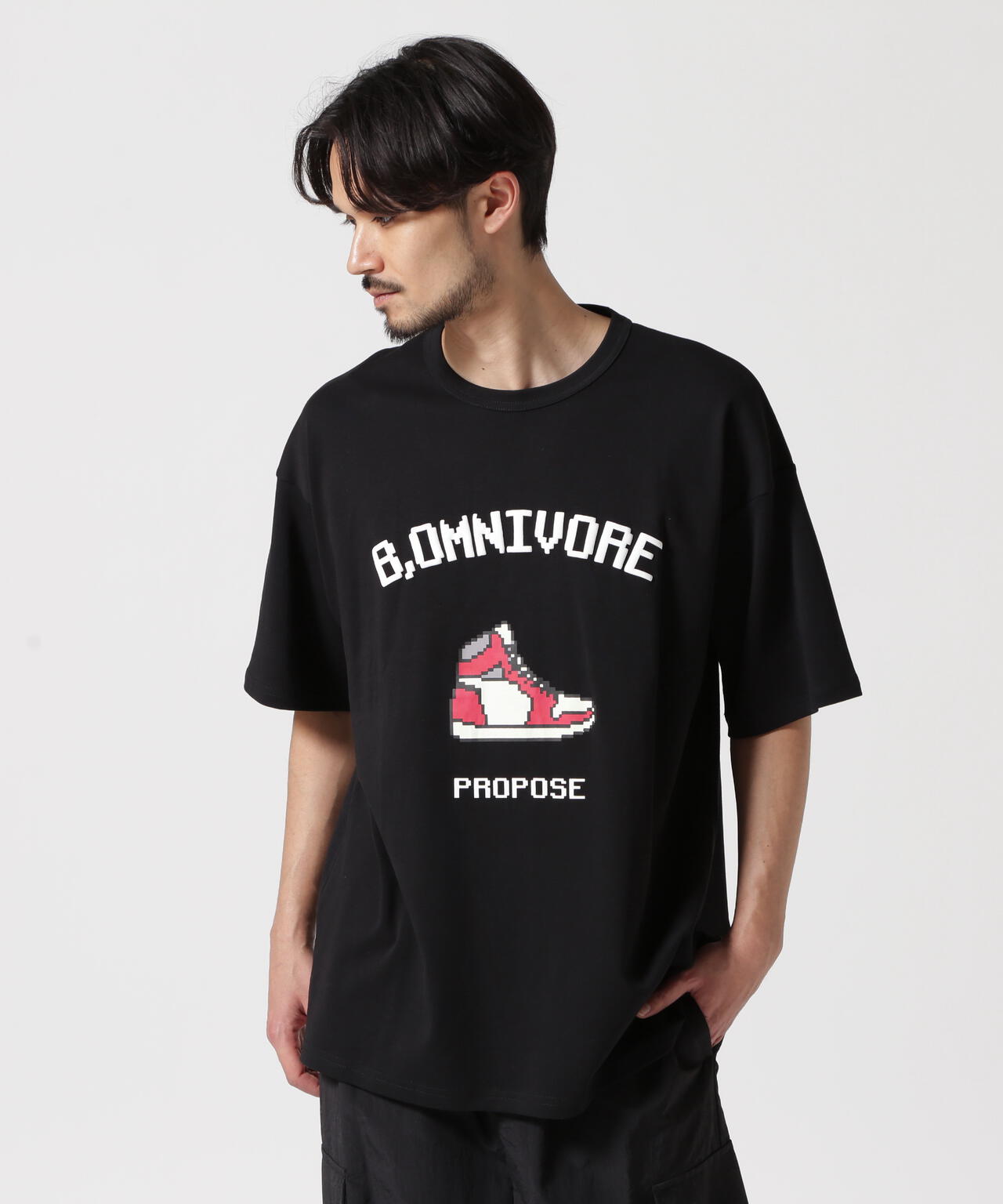 ビーバー様 B omnivore/ビーオムニボー LOGO L/S Tee | BEAVER（ビーバー