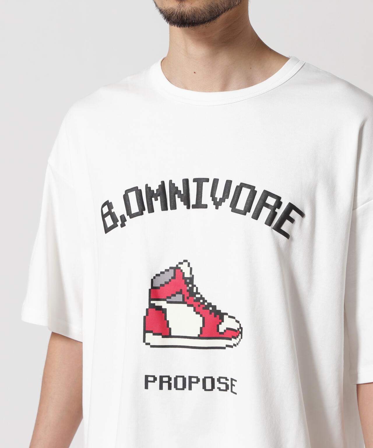 B omnivore/ビーオムニボー SNEAKERS S/S Tee | BEAVER