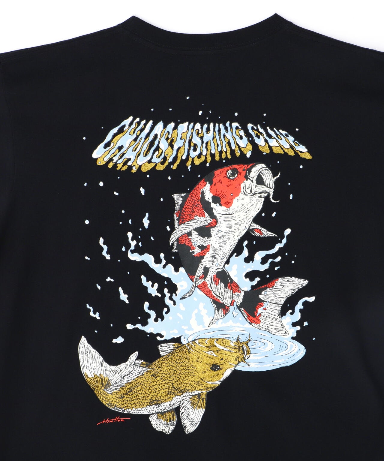 Chaos Fishing Club NISHIKI CREW NECK T-SHIRT | BEAVER（ビーバー