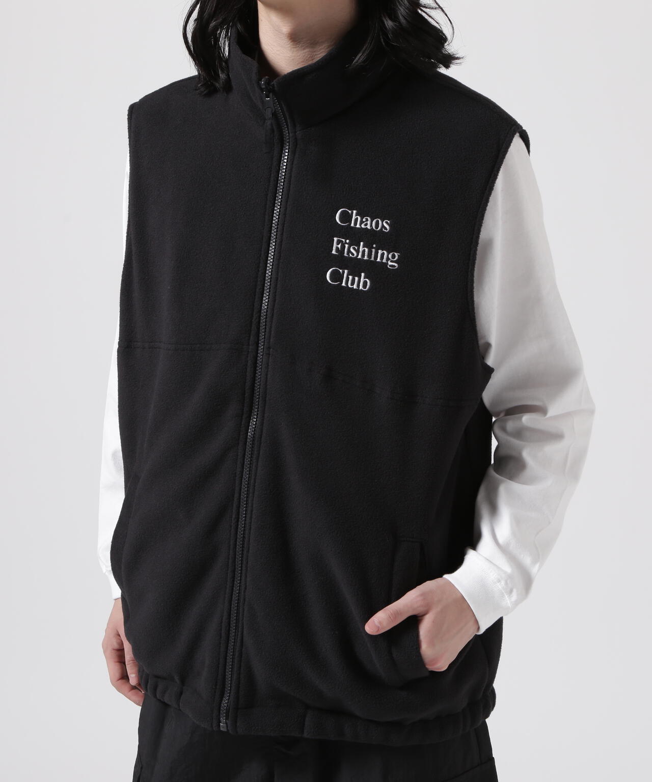Chaos Fishing Club×BEAVER EXCLUSIVE REVERSIBLE VEST | BEAVER