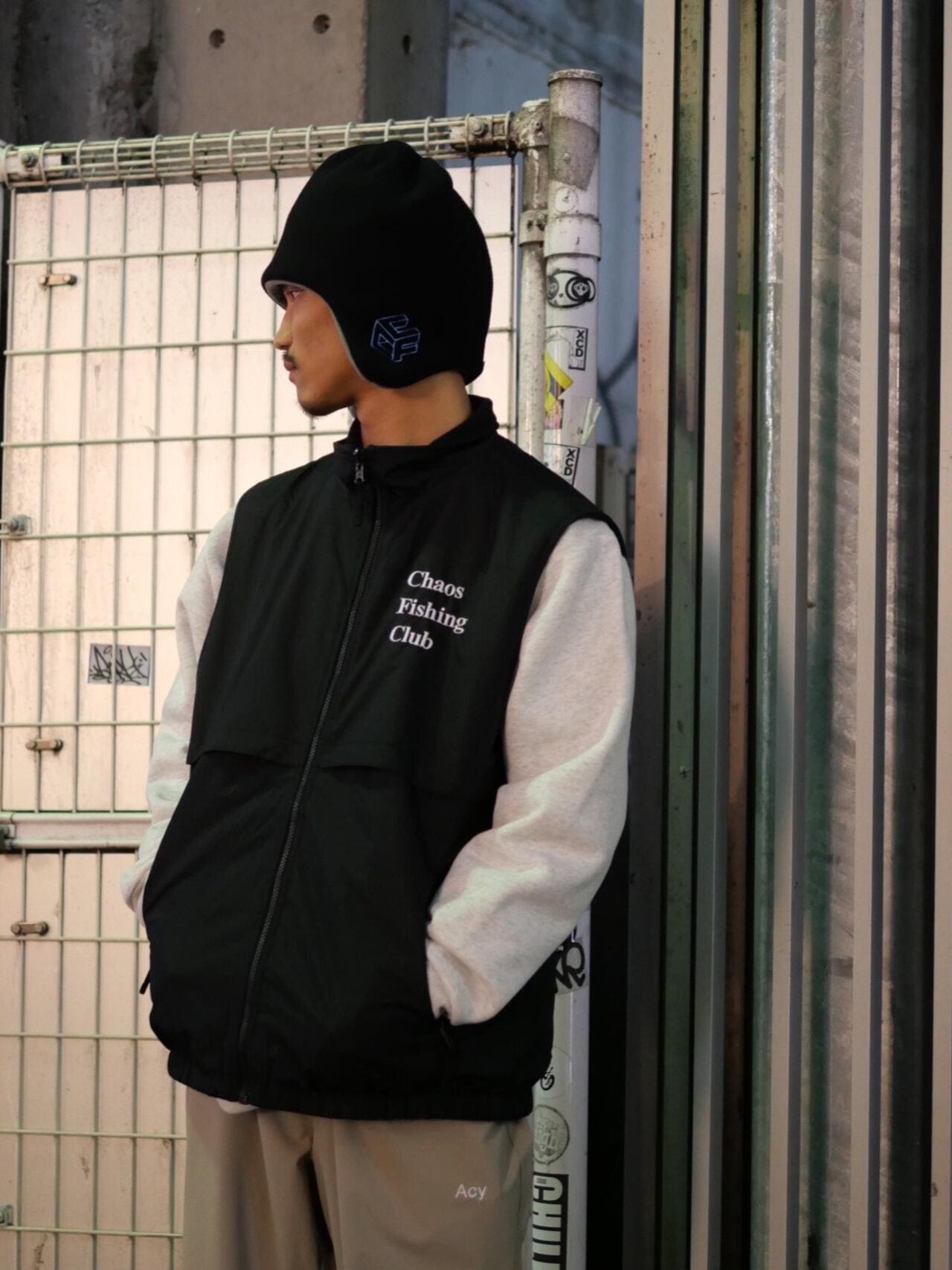 Chaos Fishing Club×BEAVER EXCLUSIVE REVERSIBLE VEST | BEAVER