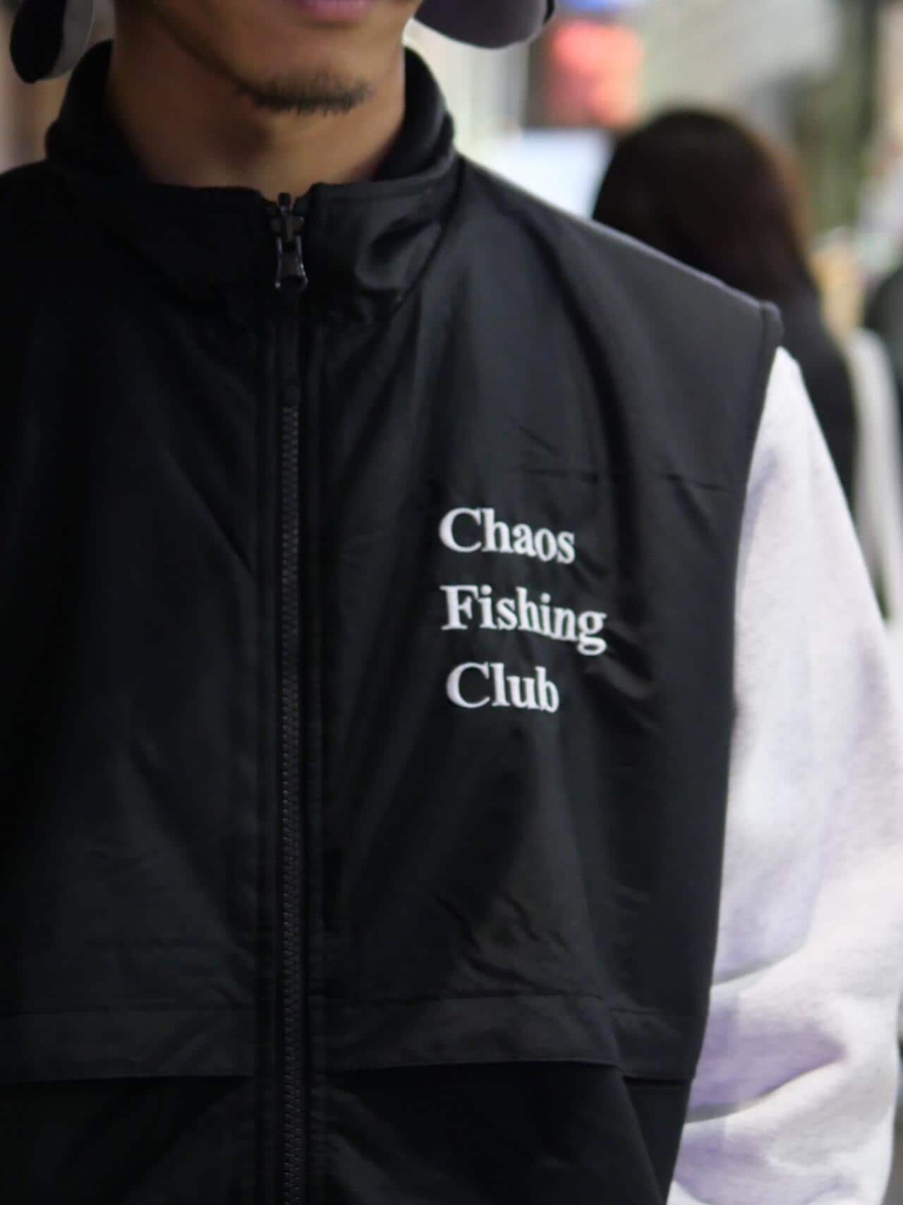 Chaos Fishing Club×BEAVER EXCLUSIVE REVERSIBLE VEST | BEAVER