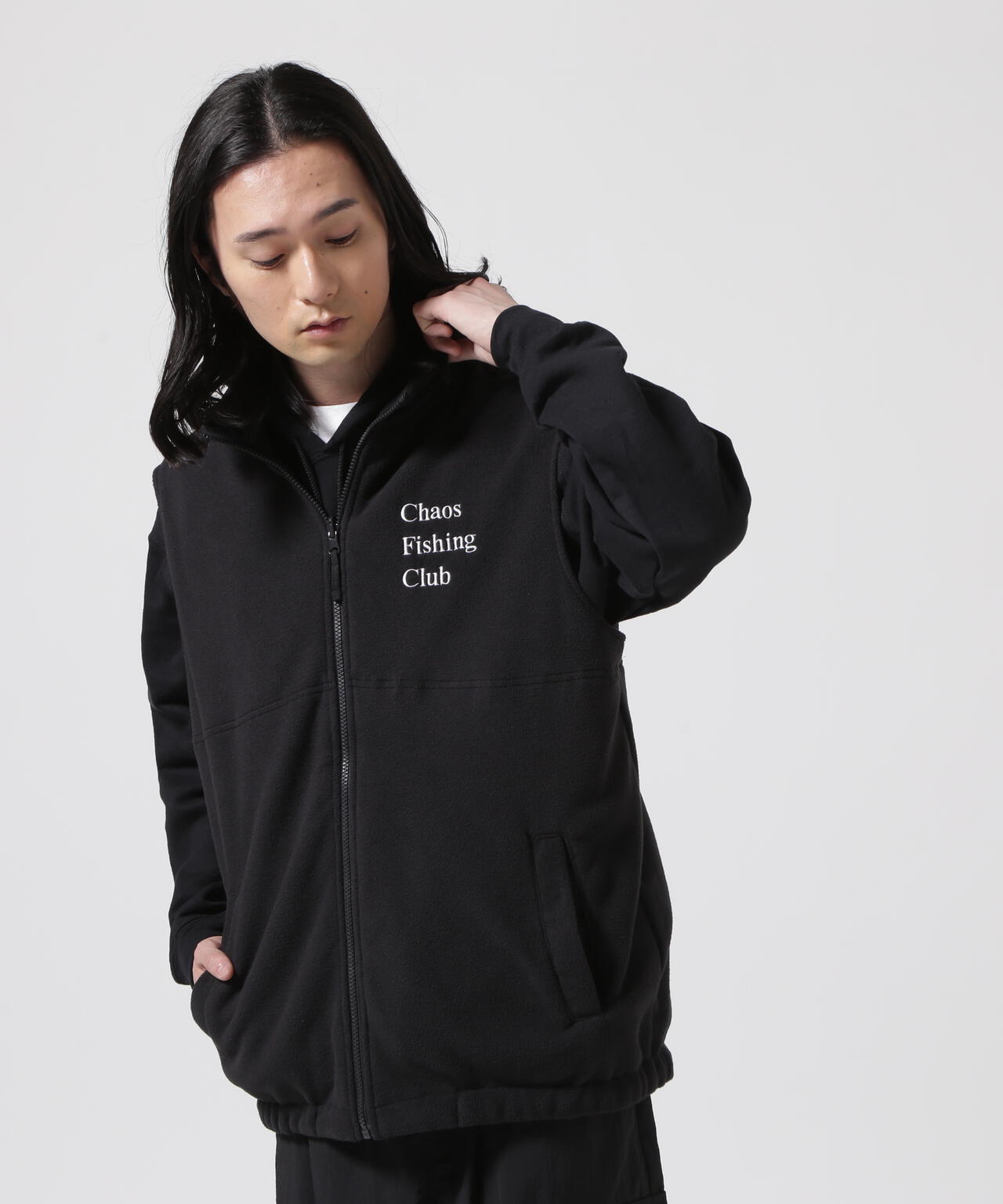 Chaos Fishing Club×BEAVER EXCLUSIVE REVERSIBLE VEST | BEAVER