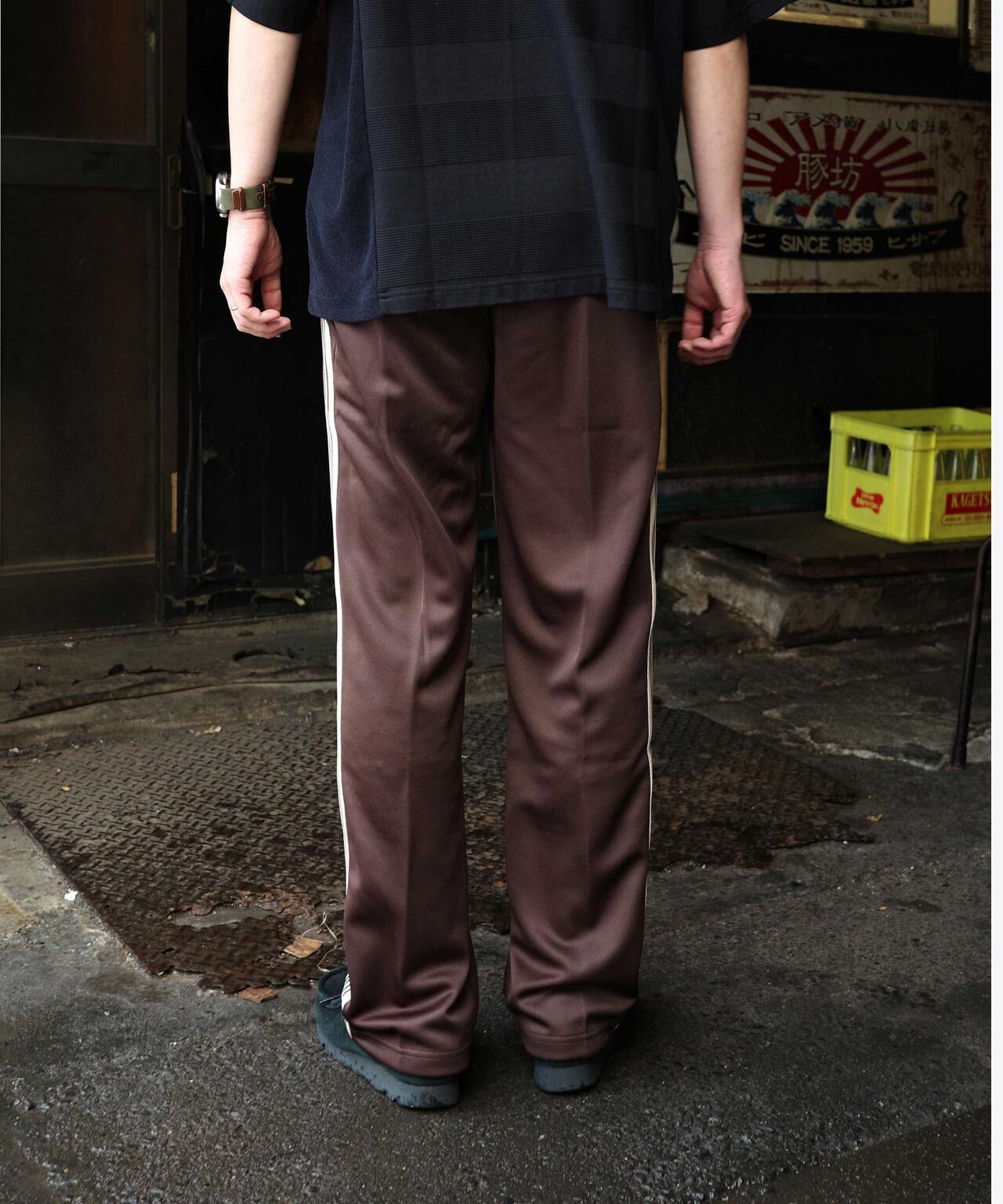 Needles/ニードルズ 別注TRACK PANT - POLY SMOOTH | BEAVER（ビーバー