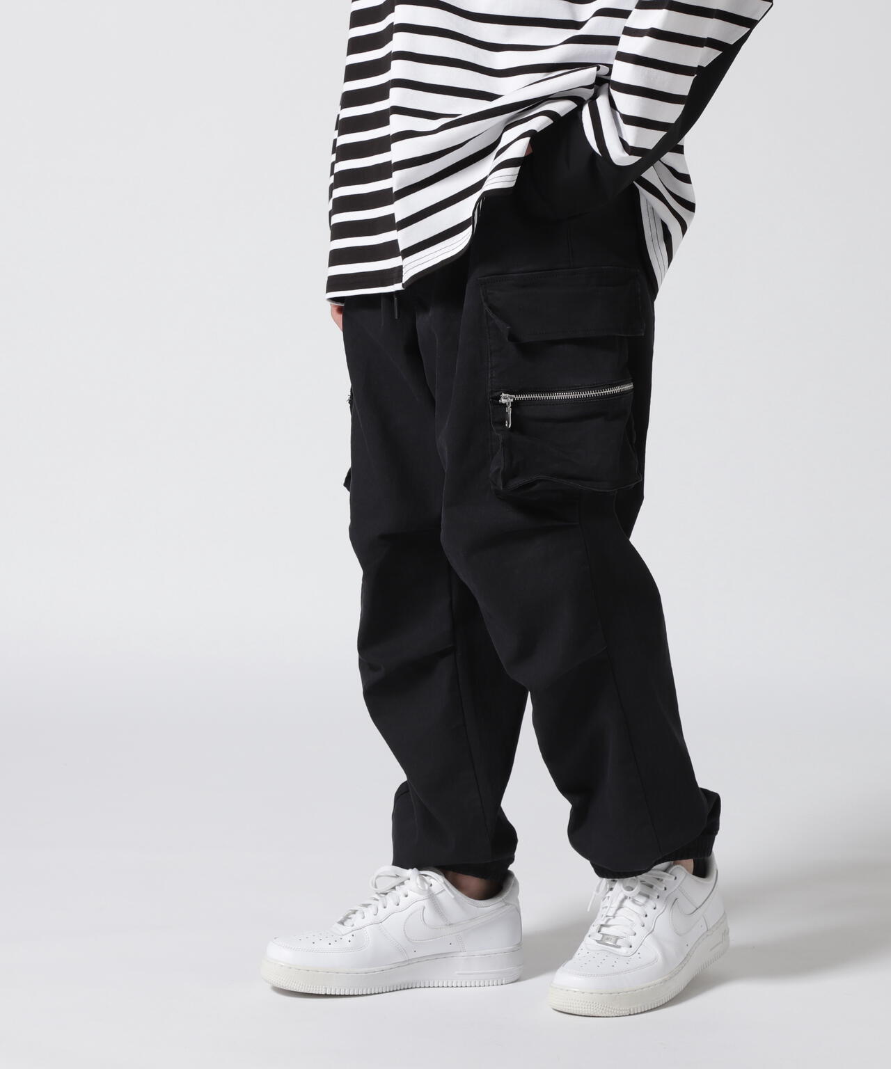 B omnivore/ビーオムニボー ZIP CARGO PANTS ジップカーゴパンツ