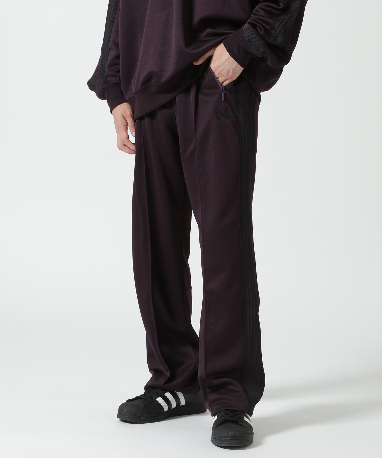 Needles/ニードルズ  Track Pant - Poly Smooth