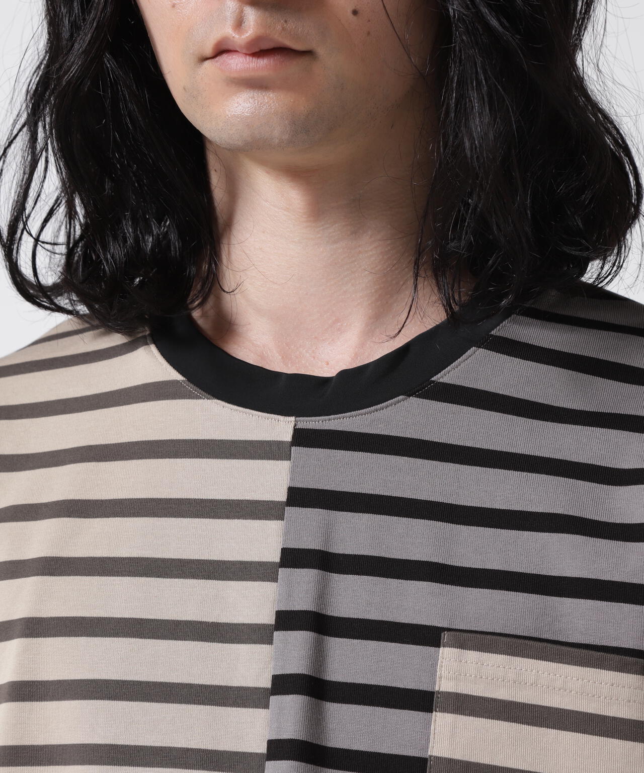 CMF OUTDOOR GARMENT 別注BORDER TEE L/S | BEAVER（ビーバー