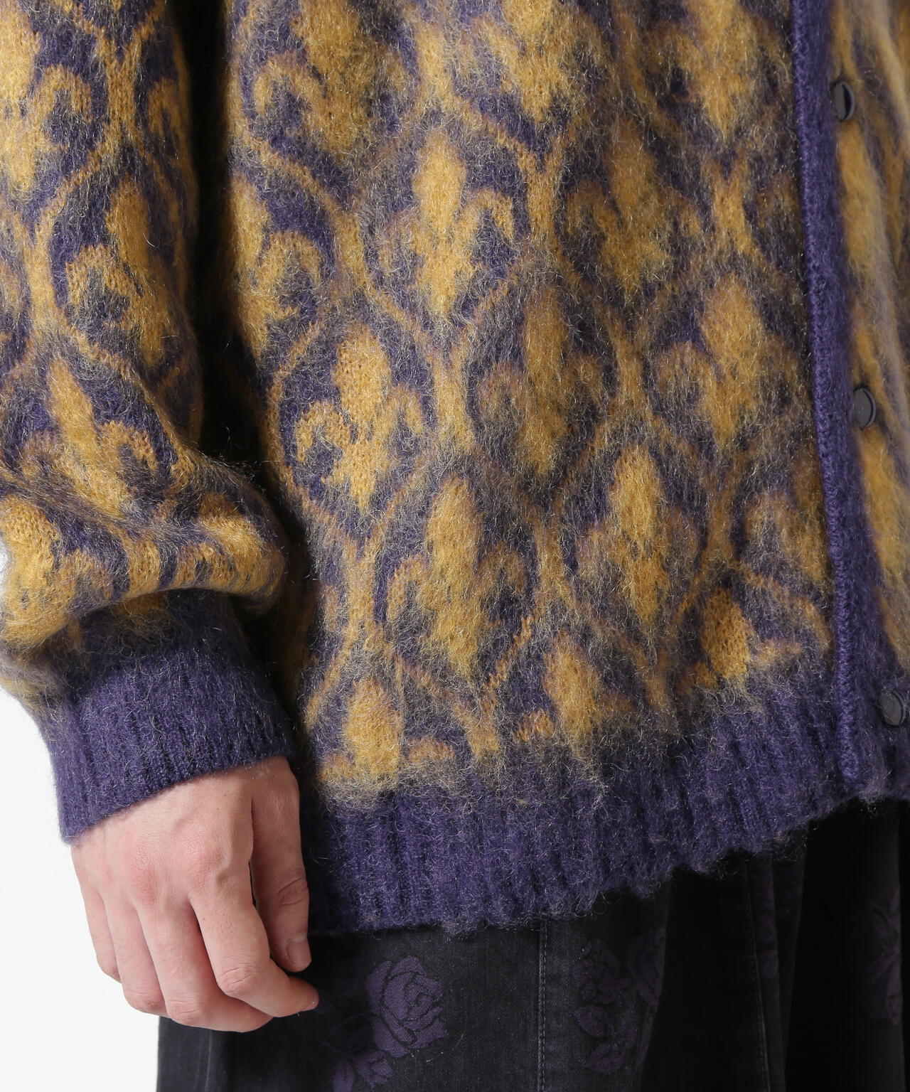 Needles/ニードルズ Mohair Cardigan - Ornament | BEAVER（ビーバー