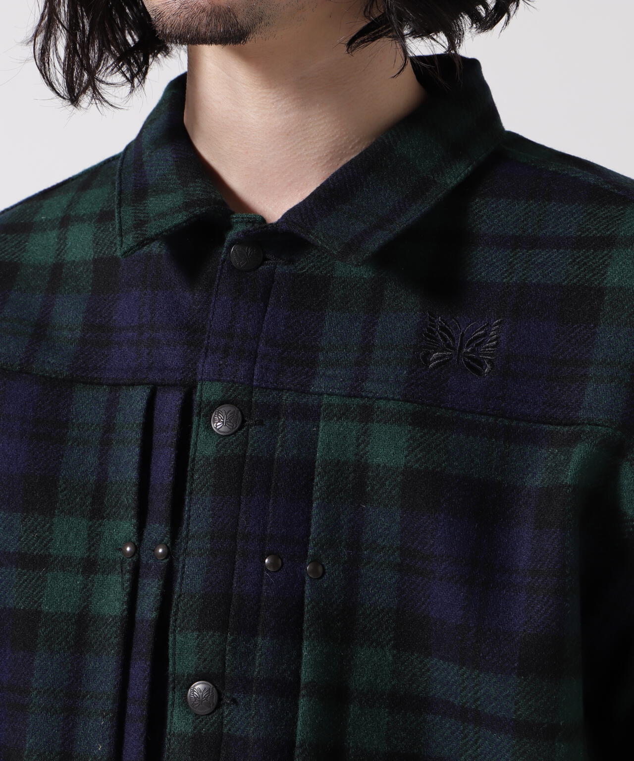 Needles/ニードルズ 別注MW Jean JK - Wool Tartan Plaid | BEAVER