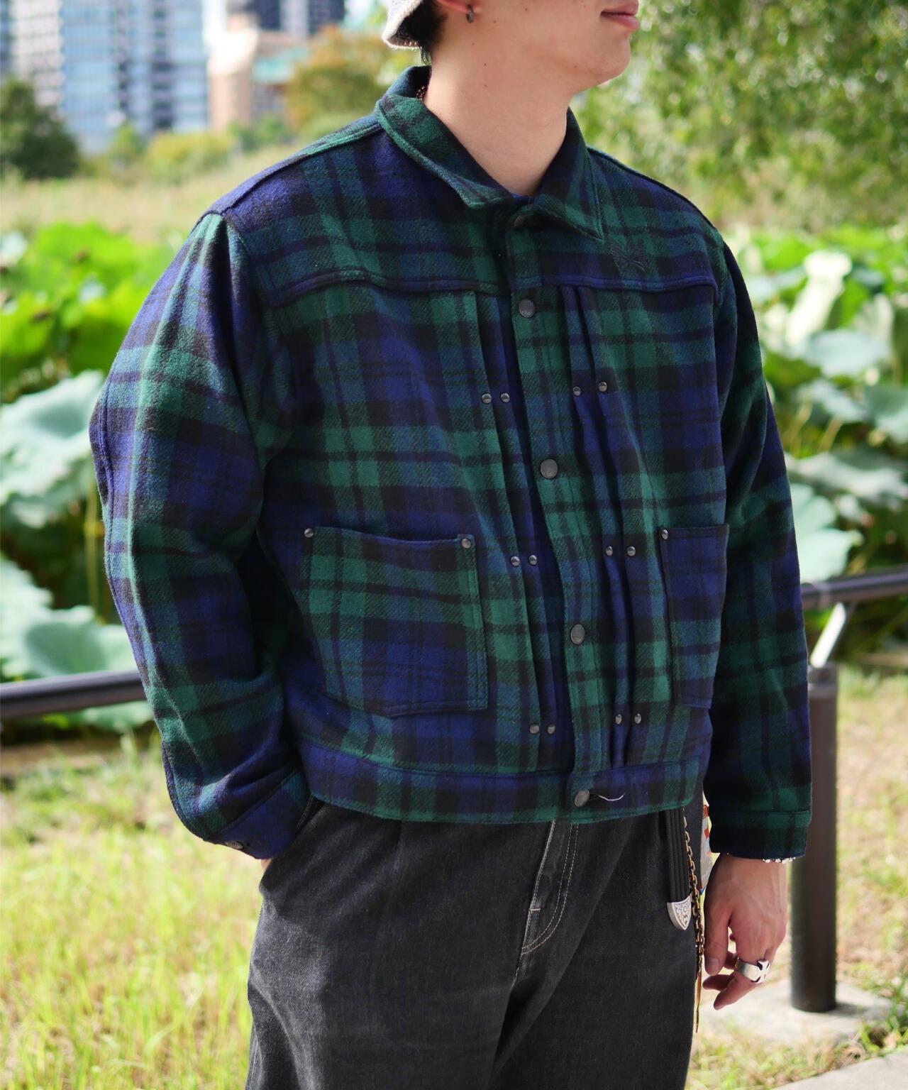 Needles/ニードルズ 別注MW Jean JK - Wool Tartan Plaid | BEAVER