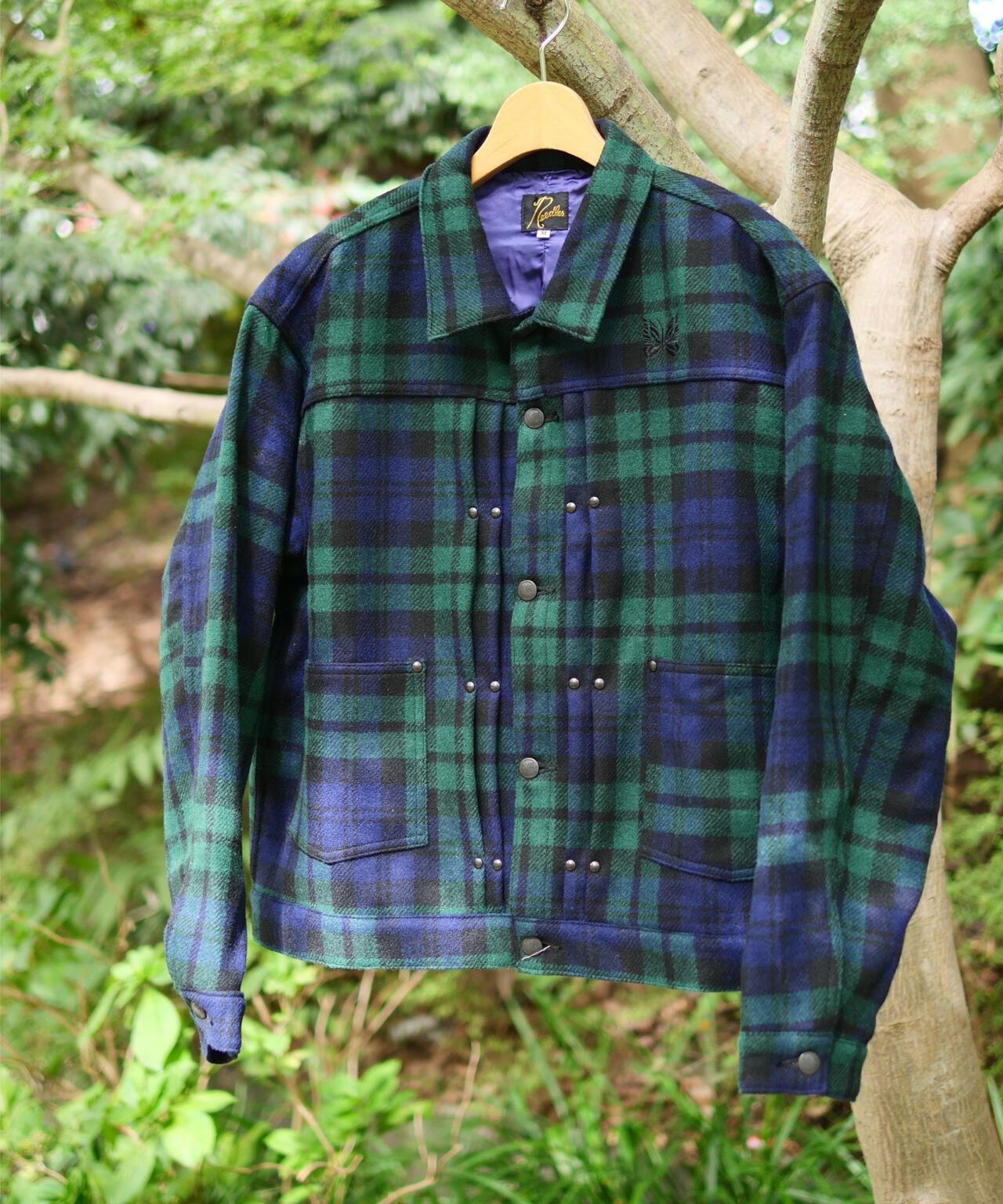 Needles/ニードルズ 別注MW Jean JK - Wool Tartan Plaid | BEAVER